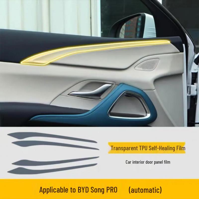 BYD Song Pro Interior Console Protector: TPU Film for EV/DM Dashboard