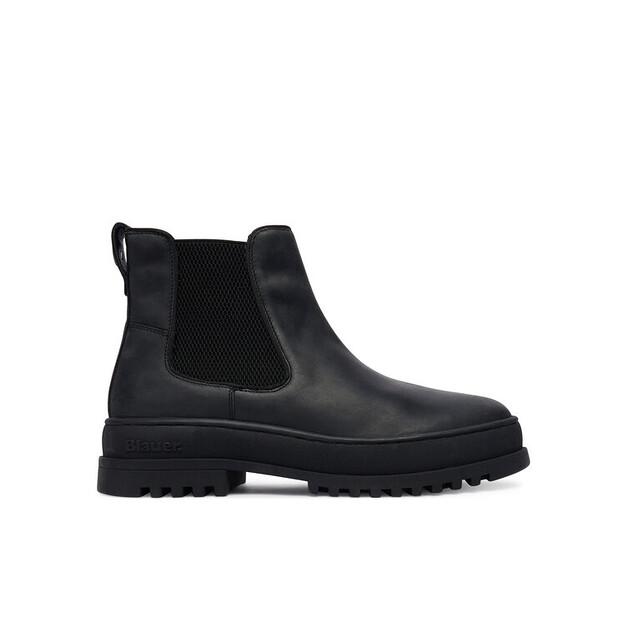 Chelsea Boots Blauer F5IUKA02/LEA Black