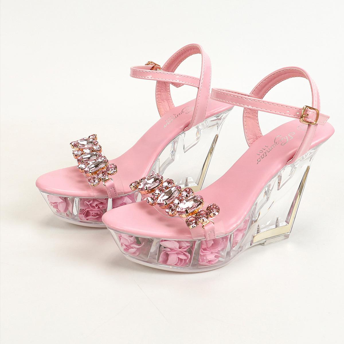 Обувь на высоком каблуке 11 см для ночного клуба — фото 11