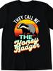 1pc They Call Me Honey Badger Pattern Men's Tshirt Unisex Casual Outdoor Men's Tshirt Black with Colorful Honey Badger Design Perfect for Hiking and C