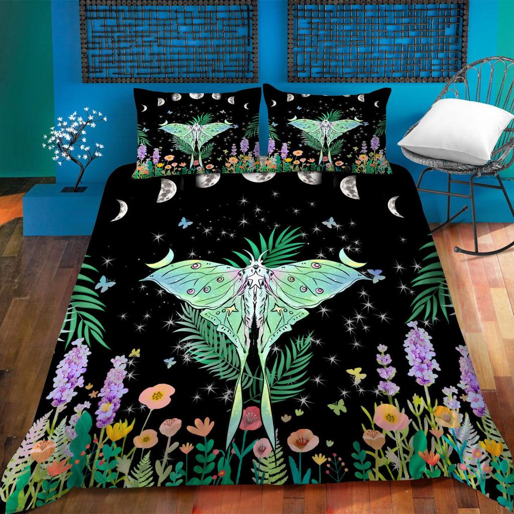 Abstract Gorgeous Graffiti Bedding Three-Piece Quilt Cover