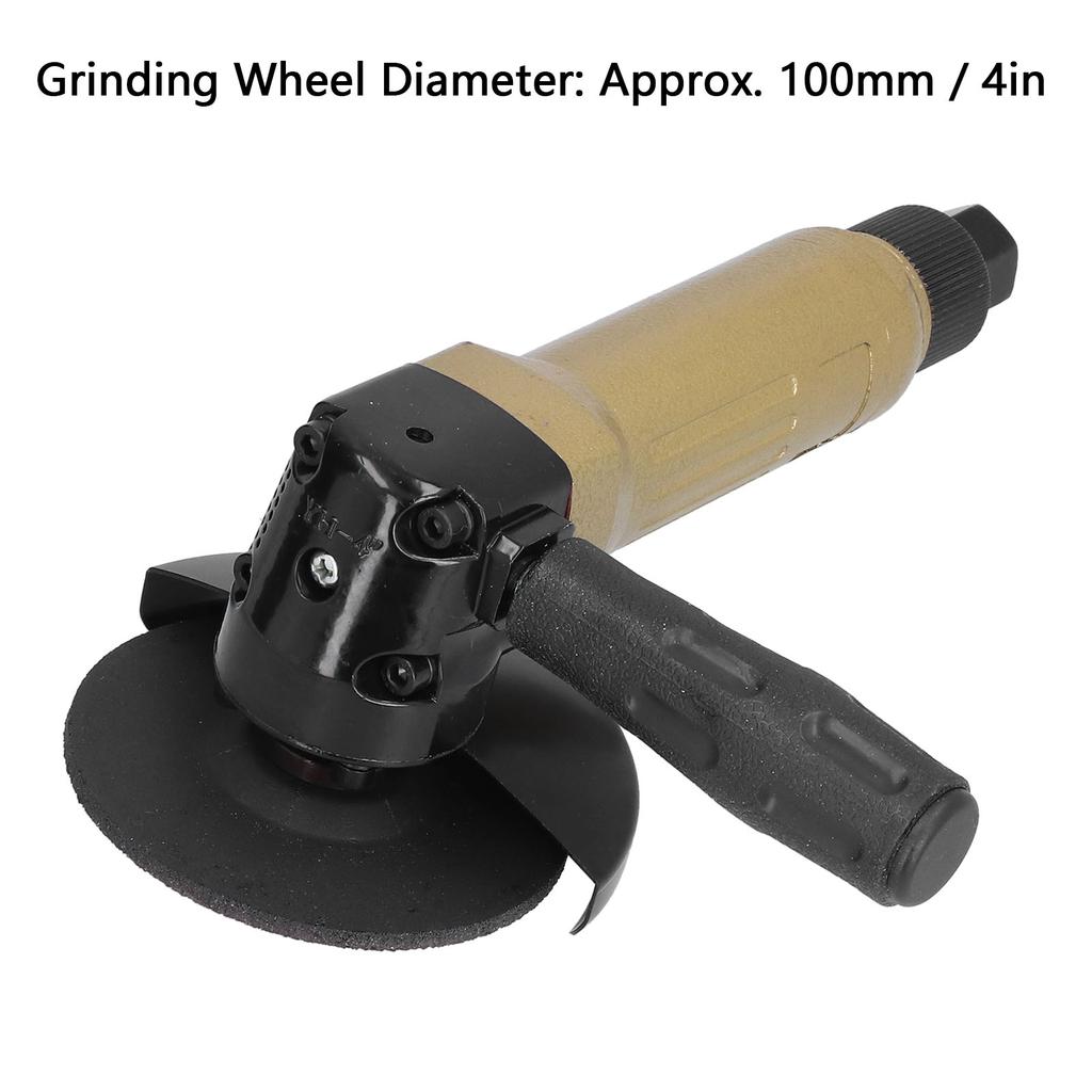 4in Angle Grinder Speed Portable Pneumatic Polishing Machine 11000rpm KP‑632