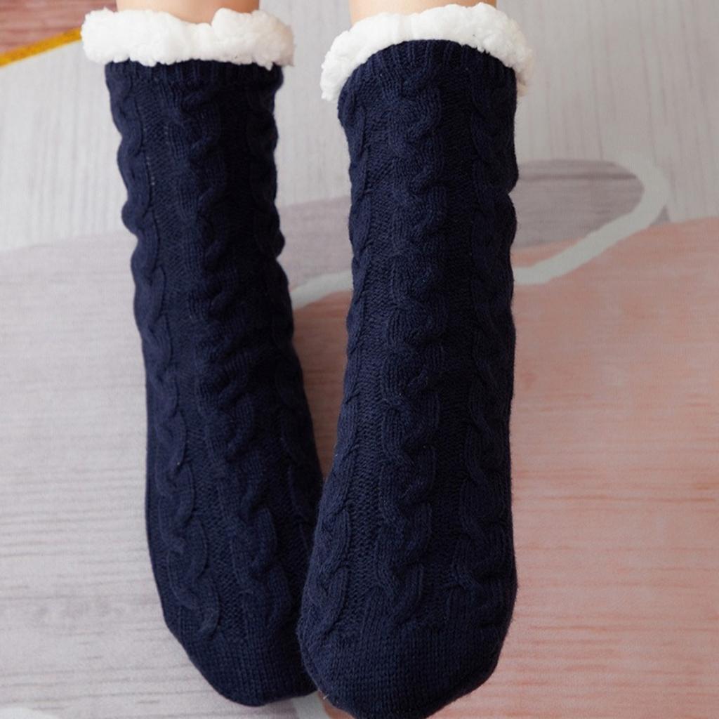 Floor Socks, Home Socks, Sleep Socks, Christmas Socks, Socks, Breathable, Warm Socks, Women's, Plush Mid Tube Socks