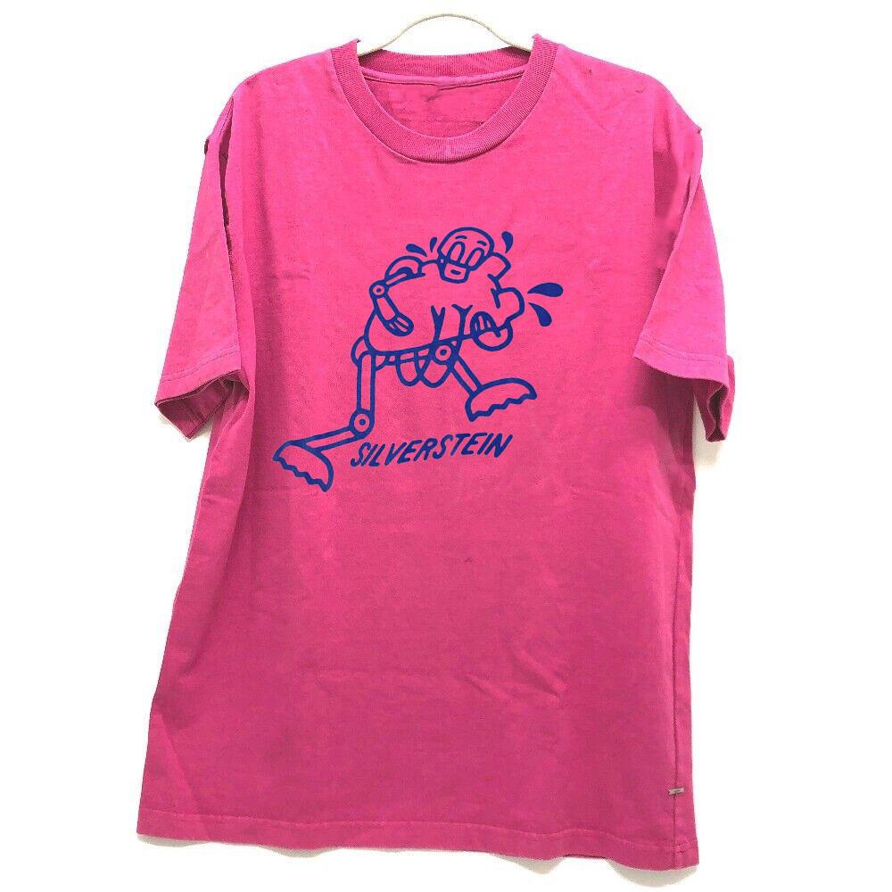 Rare Silverstein Tour Band Gift For Fan All Size S To 4XL Pink T-Shirt Tops Tee