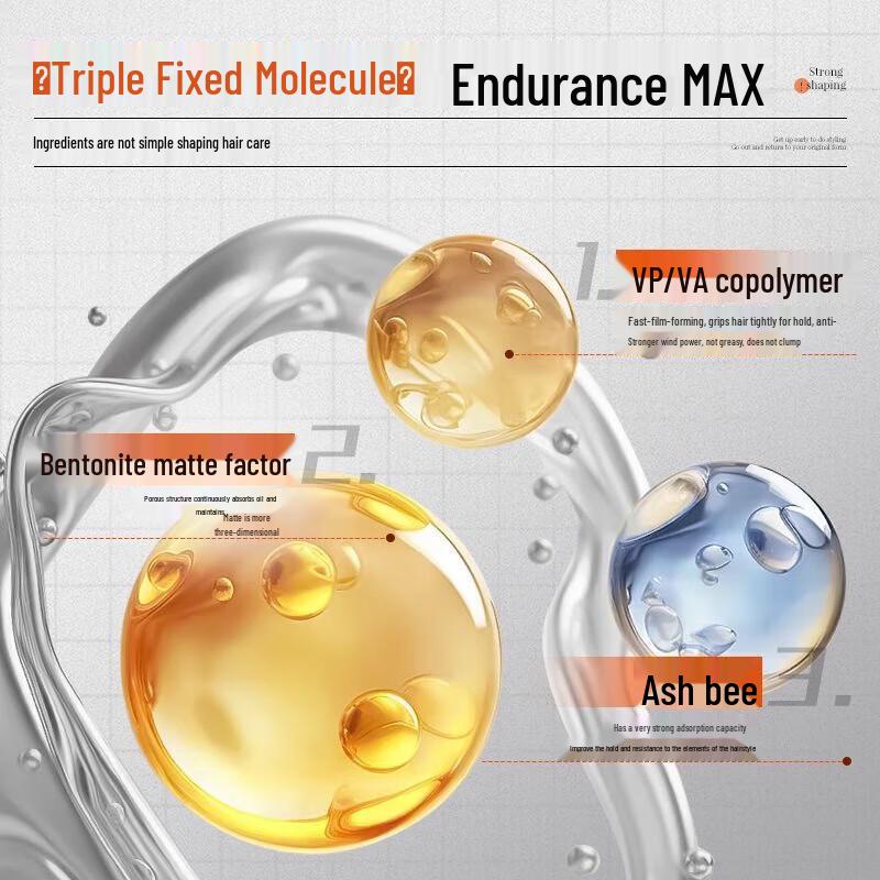 Vitas Men's Strong Hold Matte Hair Clay