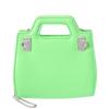 Ferragamo Wanda Leather Micro Bag Green