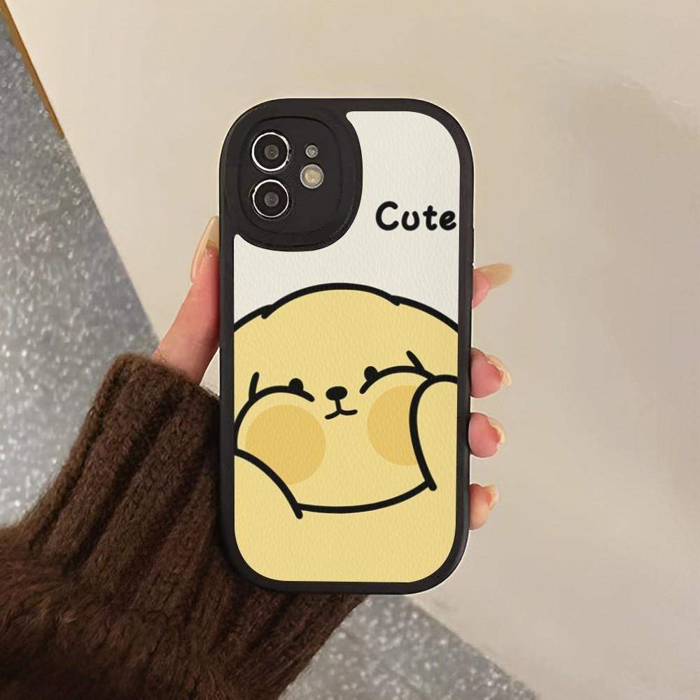 Cute Cartoon Animal Phone Case Hard Leather For iPhone 14 13 12 Mini 11 14 Pro Max Xs X Xr 7 8 Plus 6 6s