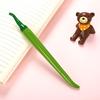 Pepper Shape Gel Ink Pen Student 0.5mm Black Refill Writing Signing Pen School Office Supply