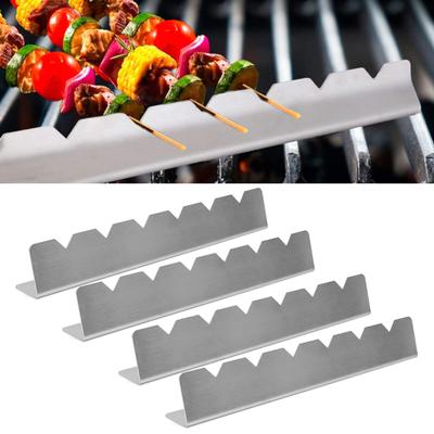 Sturdy Skewer Support Stainless Steel Anti-break BBQ Tools