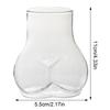 450ml Funny Butt Drinking Cups Transparent Borosilicate Glass Coffee Mug Glass Women Body Ass Cup Milk Water Mugs