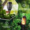 12LED Solar Flame Light Outdoor Waterproof Torches Landscape Lamp for Courtyard Garden Yard Halloween Decorations Lighting