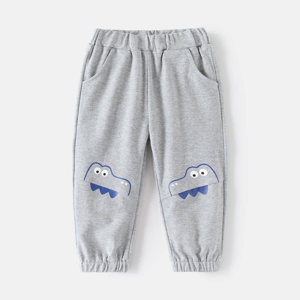 

Spring new children s trousers children s clothing boys sweatpants baby cartoon casual pants 130cm