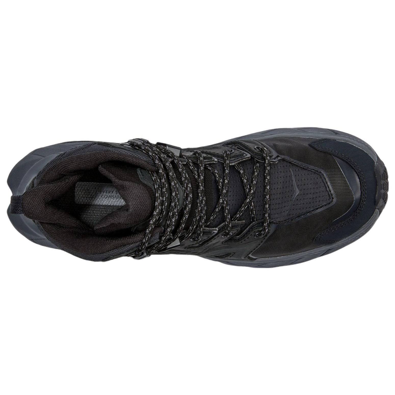 HOKA Anacapa Mid GORE-TEX Черно-серые женские кроссовки 1119372-BBLC 44 — фото 4