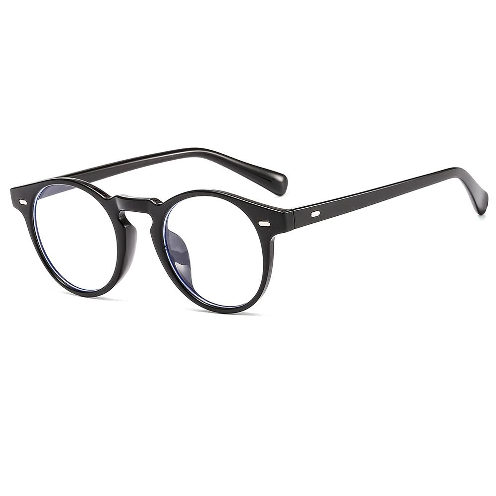 Superhot Eyewear 12846 Retro Vintage Round Optical Frame with Anti Blue Light Lenses Eyeglasses