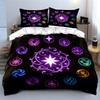 Magic Circle Decor Set Soft Comfortable Duvet Cover Bedding Set Included 1*Duvet Cover & 2*Pillowcases, Gift