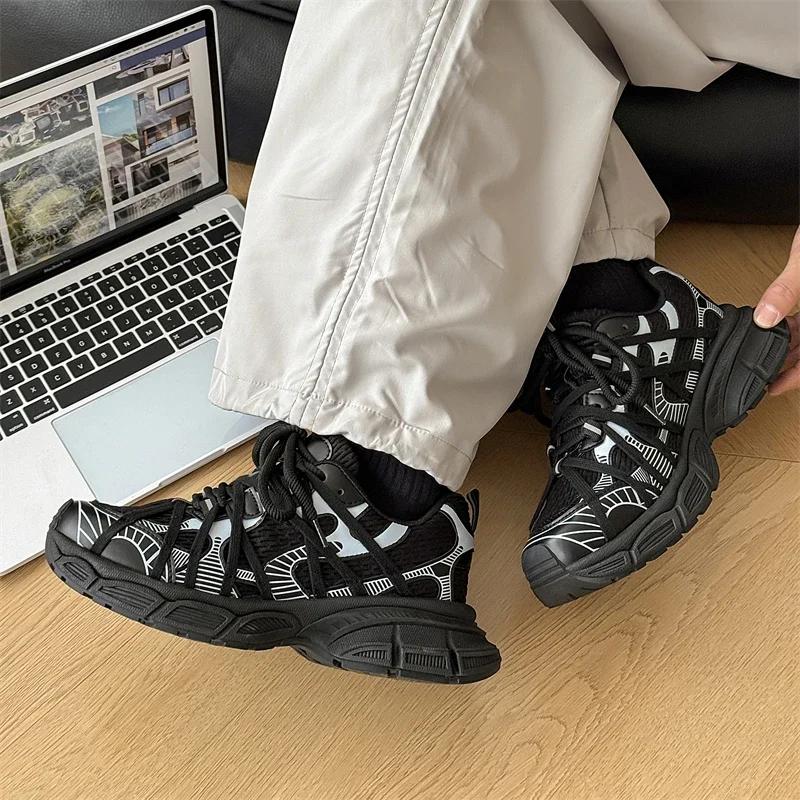 

Men s Casual Shoes Silver Couple Running Shoes Man Star Same Style Flat Sport Anti-slip Women s Shoes 2025 New Mesh Sneakers 39 кавовий