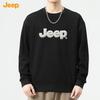 JEEP Men's Casual Crew Neck Pullover Sweatshirt
