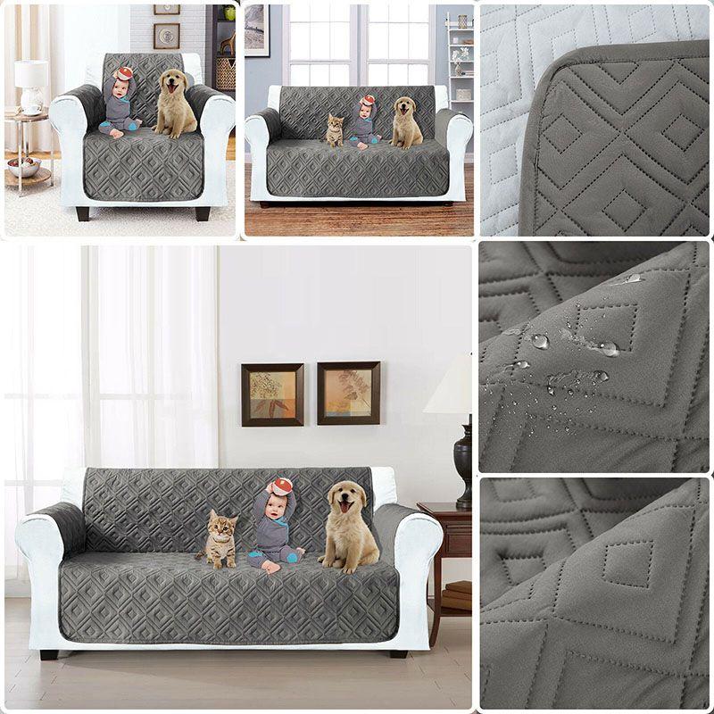 Premium Waterproof Sofa Slip Cover In Soft Microfiber For Ultimate Comfort And Easy Cleaning