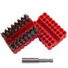 A5YD 33Pcs Security Bit Set Drill Star Spanner Torx Screwdriver with Holder New