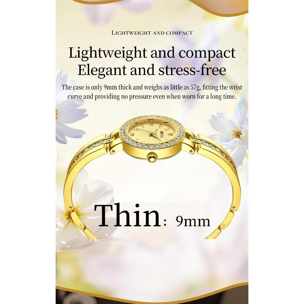 Elegant Ladies' Business Quartz Watch With Stainless Steel Strap Casual Dress Watch for Women Perfect Office Accessory