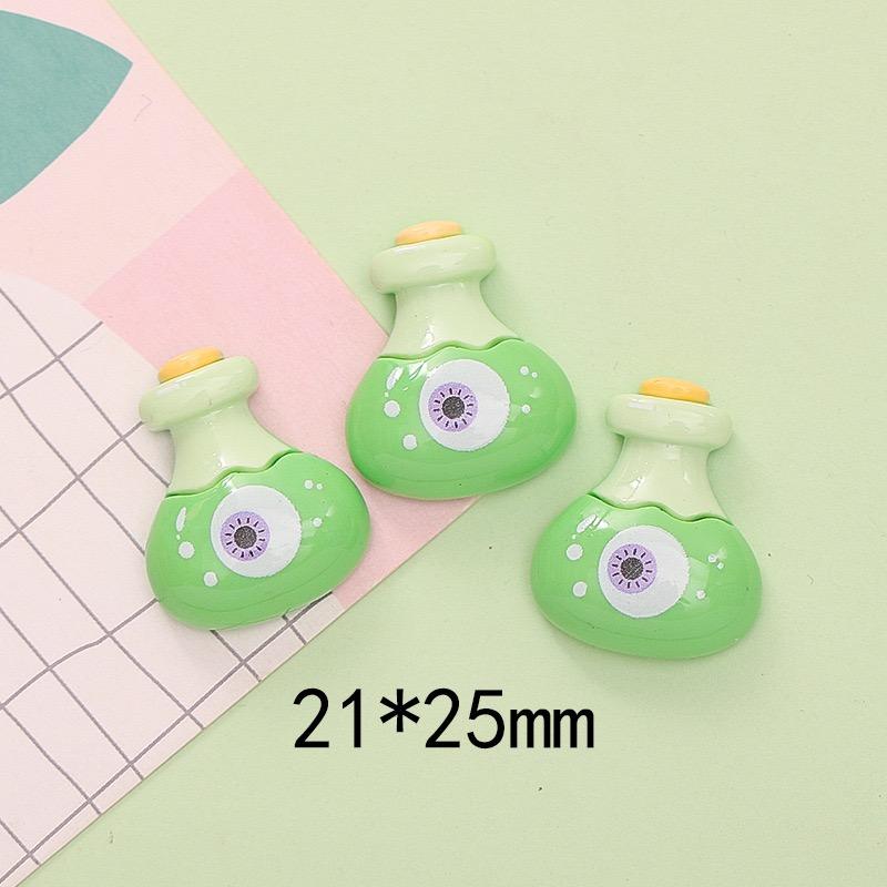 10Pcs New Mini Cute Cartoon Halloween Collection Flat Back Resin Cabochons  DIY Jewelry Craft Decoration Accessorie