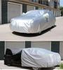 Silver Sunshade Car Cover: Full Protection Against Sun, Rain, and Dust for Sedans and SUVs