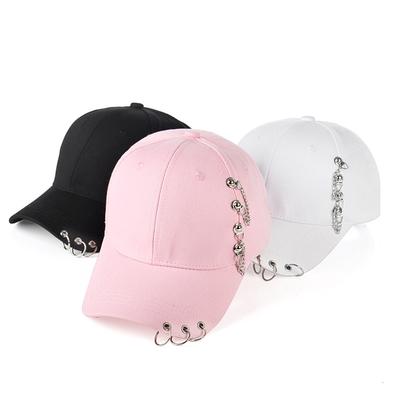 Iron Ring Fashion Baseball Cap Casual Dad Hat Cool Hip Hop Snapback Caps
