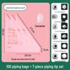 Exclusive New User Offer: Extra Large & Thick Disposable Food-Grade Piping Bags with Tips for Icing Decoration.
