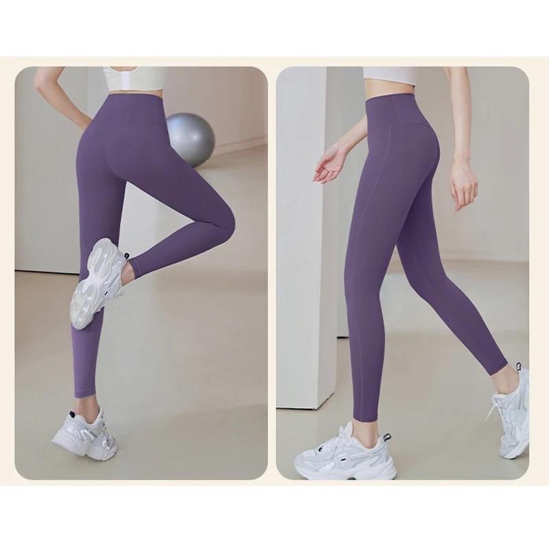 Ribbed Yoga Pants High Waisted  Sport Women Fitness SeamlessFemale Legging Tummy Control RunningTraining Tights