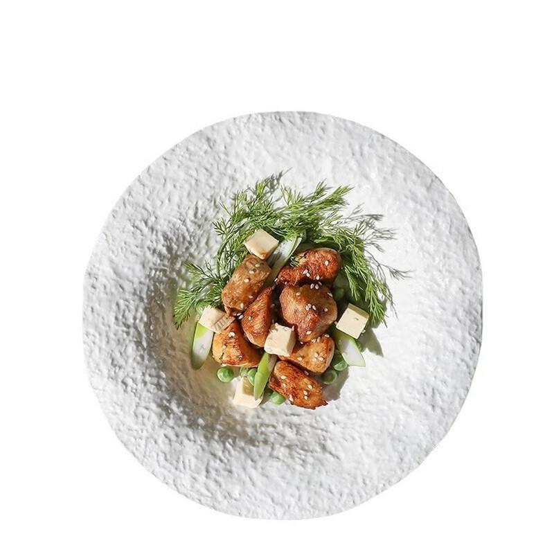 Premium Rock Texture Ceramic Soup Bowls (Set of 2)