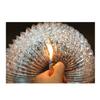 1 pc 2M Thickened Heat-Resistant Aluminum Foil Ducting 150Mm Diameter Retractable Ventilation Hose For Hvac Dryer Ac Bathroom