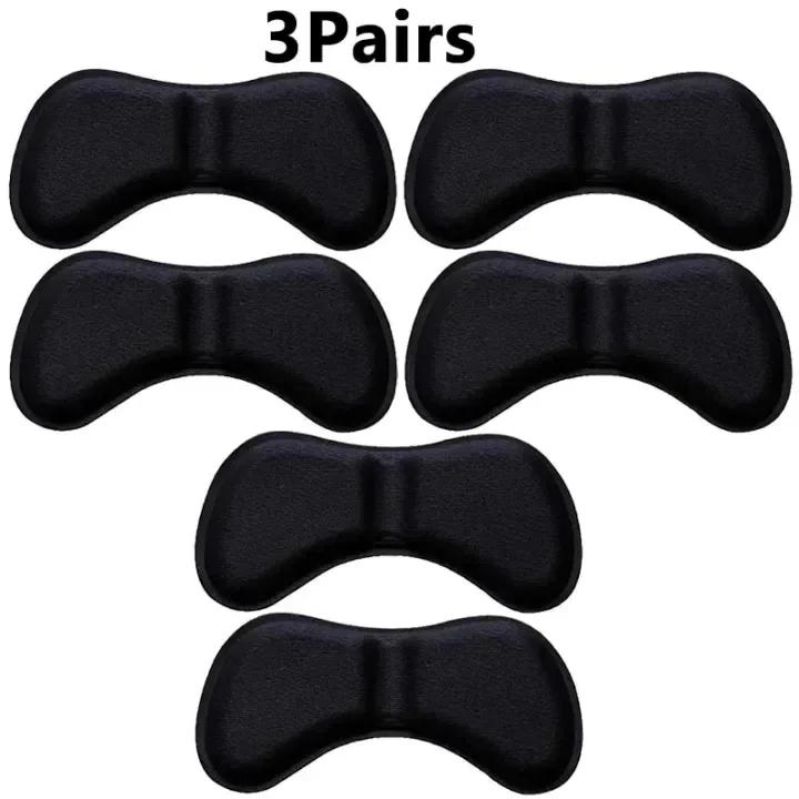 12Pcs Self-Adhesive Heel Cushion Pads for Pain Relief Anti Wear Foot Care Protector Gel Insoles Patch Cracked Heel Support