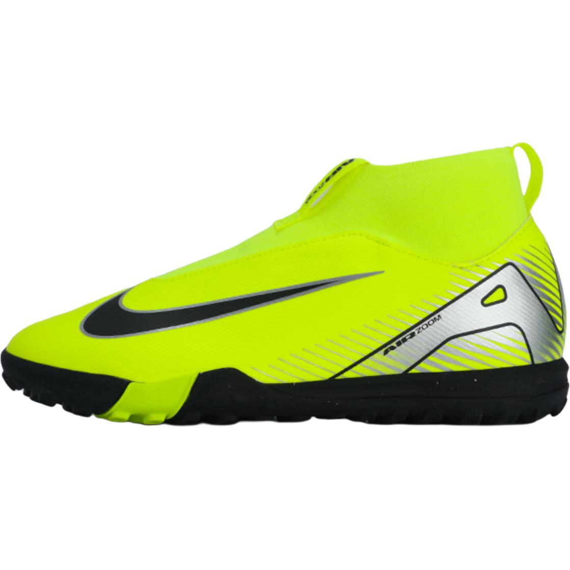 

Nike Кроссовки Zoom Mercurial Superfly 10 Academy TF GS Mad Voltage Pack для детей, зеленые, черные FQ8310-700 38.5