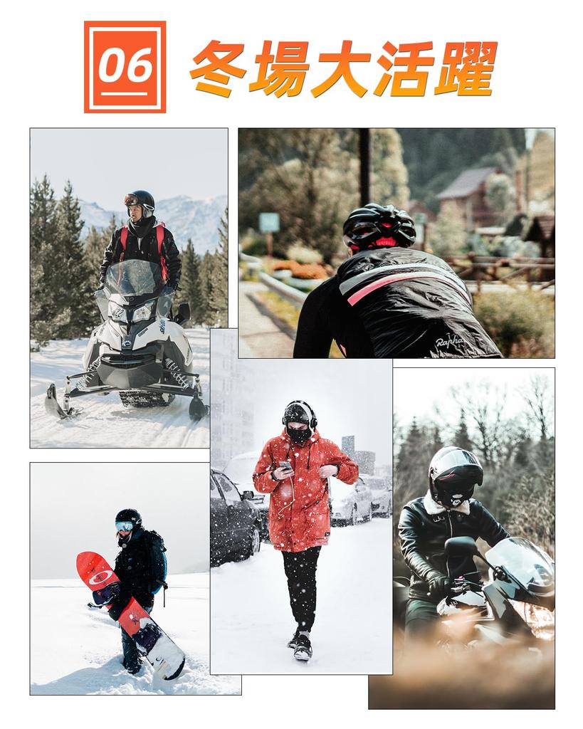 ROCKBROS Neck for Cold Thick Fleece Adjustable Neck Perfect for and Other Sports and Outdoor and Black Warmer/Balaclava Winter, Protection, Lining,