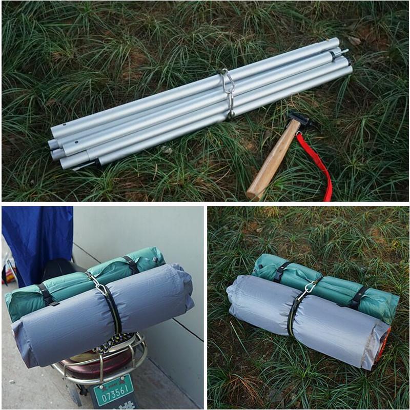 Outdoor-Kletterschnalle, elastisches Seil, elastisches Band, Zelt-Lanyard, Camping-Wäscheleine, Gepäckbindeseil, Packband