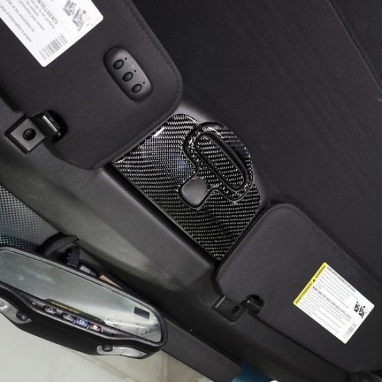 Carbon fiber Roof Convertible Switch Panel Sticker Trim For Corvette C6 2005-13