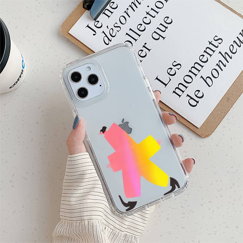 Ilustracja Amber Vittoria Etui na telefon Dla iPhone 11 12 Mini 13 14 Pro XS Max X 8 7 6s Plus 5 SE XR Przezroczysta obudowa