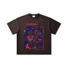 260 GSM Double Yarn 32 Count 100% Cotton Rei Hino Print Unisex Heavy Cotton T Shirt