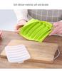 In-Stock Silicone Sausage Mold: DIY Six-Cavity Hot Dog Maker with Lid - Ideal for Baking.
