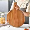 Wooden Pizza Serving Board with Handle