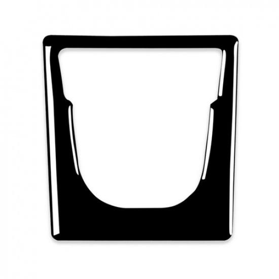 Piano Black Interior Electronic Handbrake Cover Trim For Porsche Macan 2014-