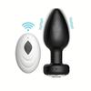 Black Mini Vibrating Butt Anal Plug Remote Control Anal Plug Vibrator Sex Toys for Women Prostate Stimulator Dildo