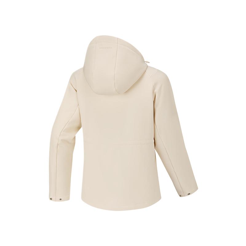 Skechers Zipper Hooded Skin-Friendly Jacket Women jackets P126W081-01B4
