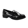 Where's That From Womens/Ladies Houston Patent Leather Slip-on Wide Loafers