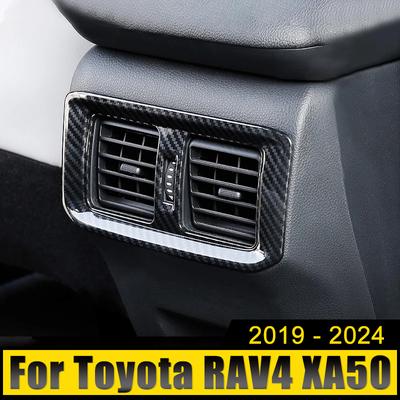Pro Toyota RAV4 XA50 2019 2020 2021 2022 2023 2024 ABS zadní výdech klimatizace lišty krycí samolepky příslušenství