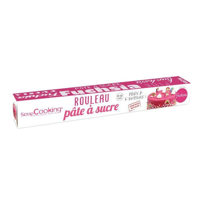 Rolled Sugar Paste - Fuchsia - 430 G