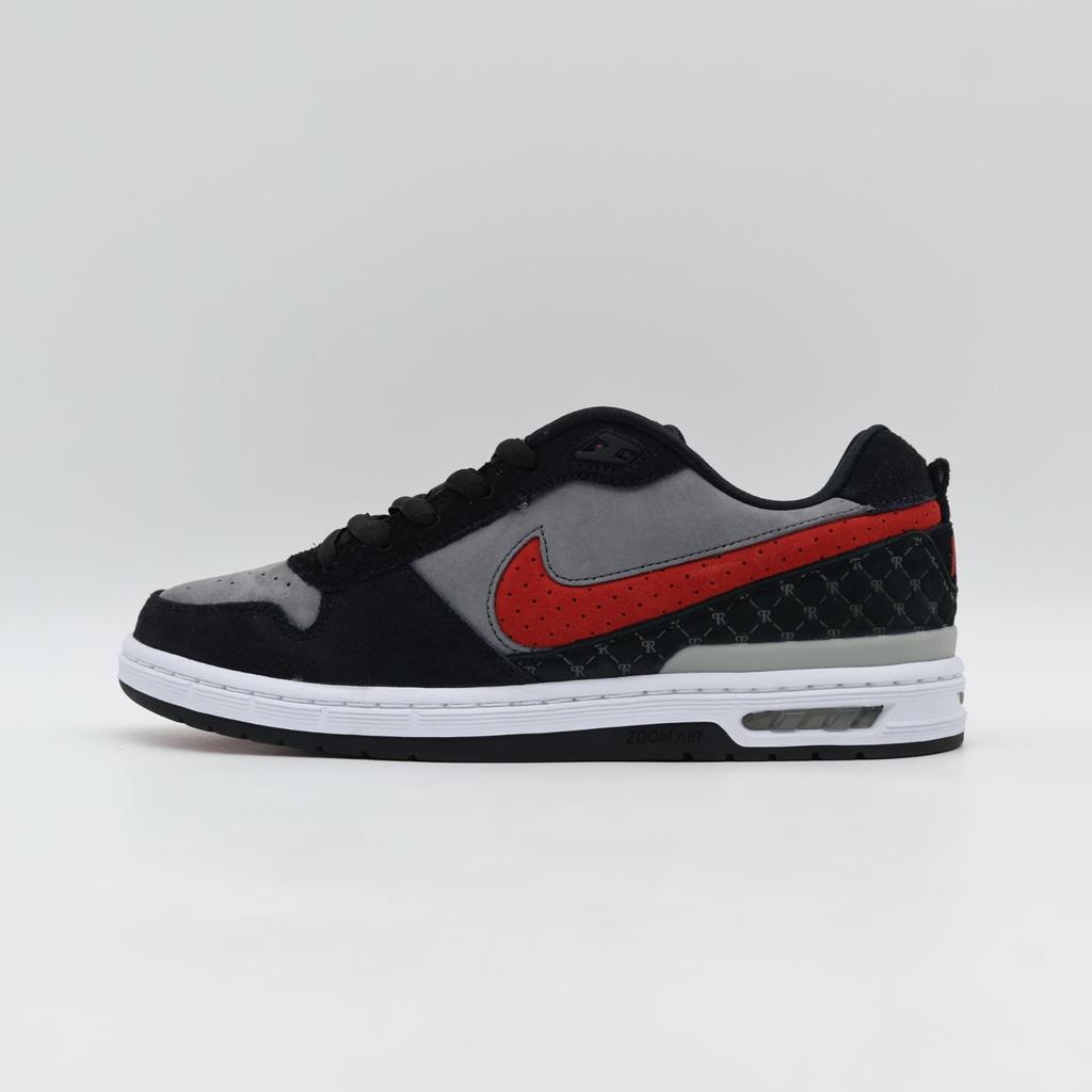 IM7147-001 Nike SB Paul Rodriguez Low Bred Black and Flint Grey (Men's)