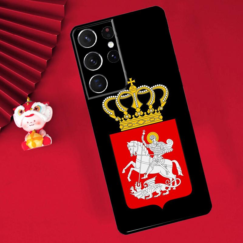 

Georgia Flag Case For Samsung Galaxy S25 S26 Ultra S21 S22 S20 S23 S24 Ultra Plus S10 S25 FE Cover Funda Galaxy S25