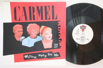 12-Zoll-Schallplatte CARMEL - Willow Weep For Me LONX38 LONDON 1983 UK Rock Gebraucht