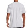 Under Armour Crew Neck Fitted Straight Fit Short Sleeved T Shirt Men's White 1373745-100